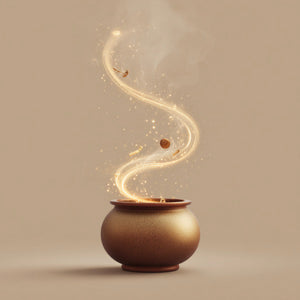 Bronze kansa pot preserving nutrients