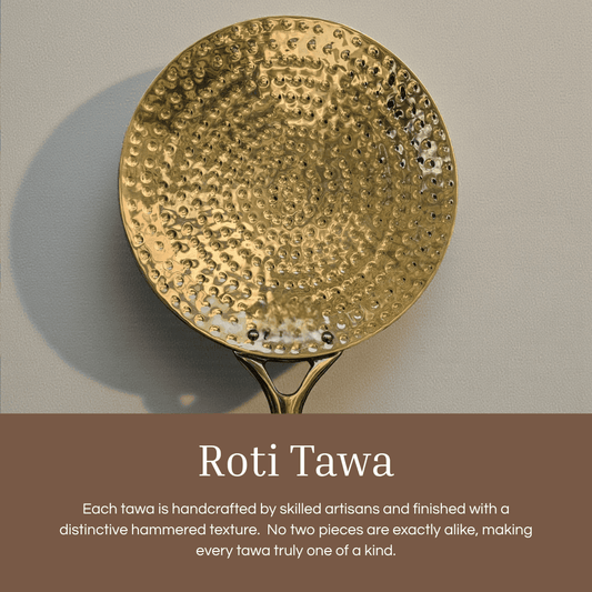 Tamira Pure Brass Roti Tawa