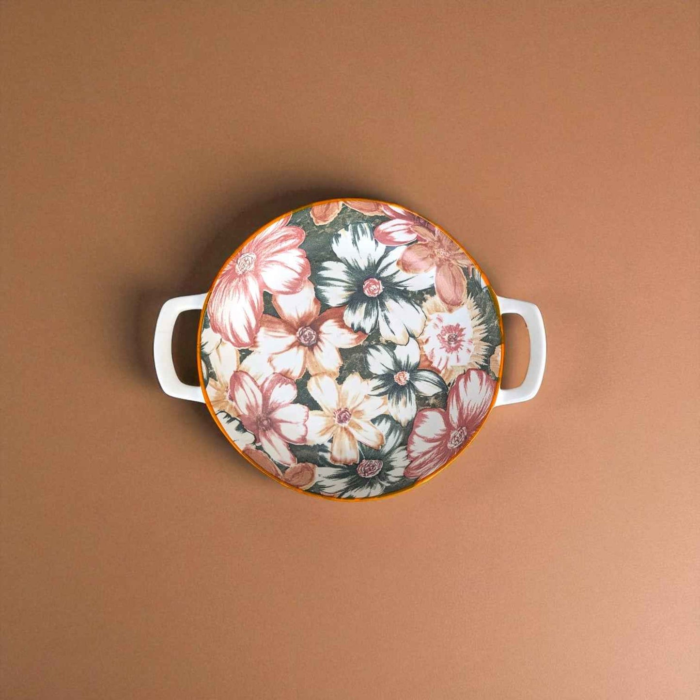 Sunshadow, Porcelain, Floral Pattern, Set of 2