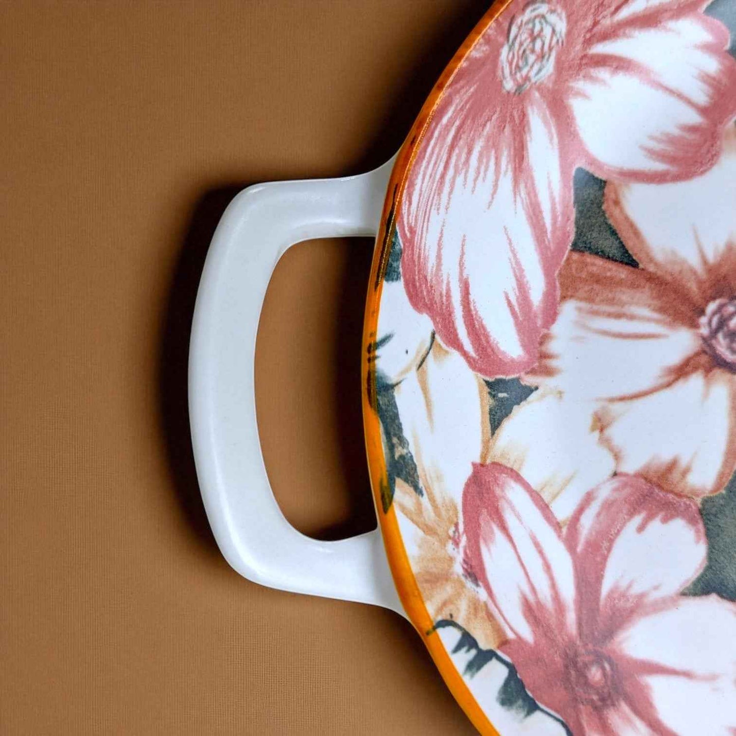 Sunshadow, Porcelain, Floral Pattern, Set of 2