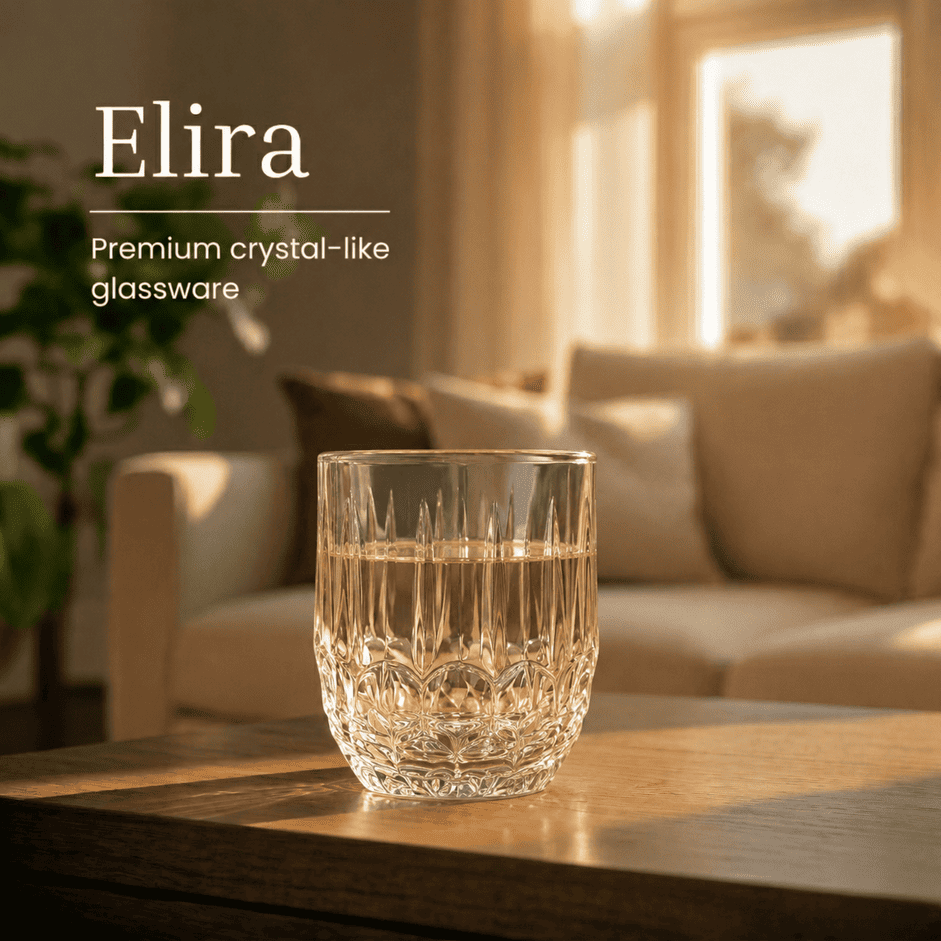Elira Alchemy Premium glasses, Set of 6, 300ml