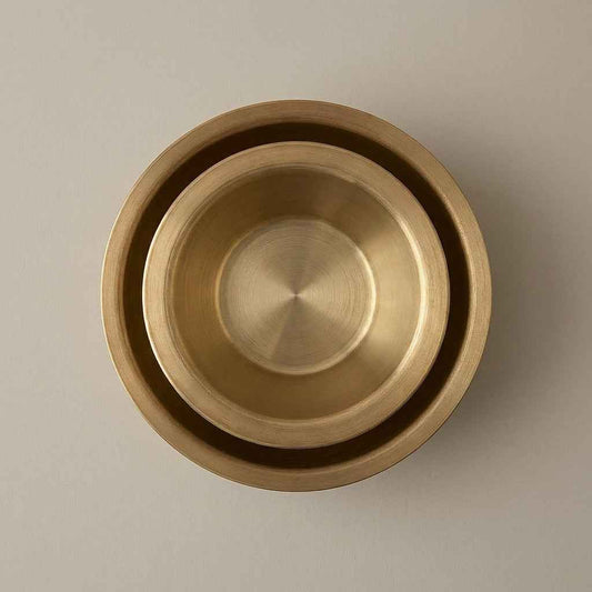 Pure Kansa Filter Coffee Dabara Set, Matte Finish, 130ml. + 160ml.