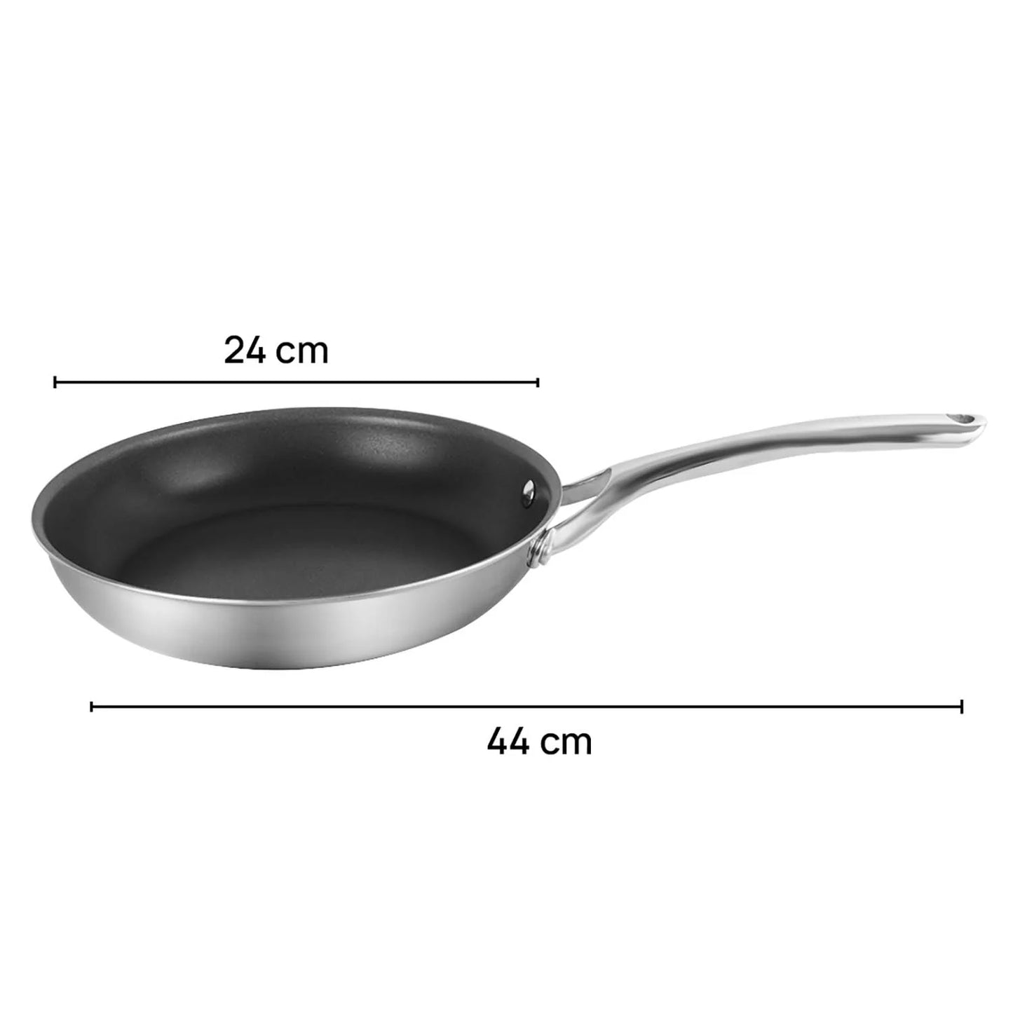 corelle duranano 24cm frying pan dimensions