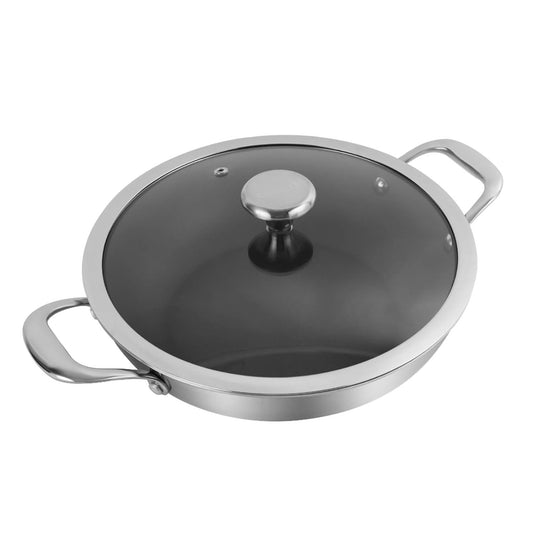 corelle duranano kadai front view with a white background