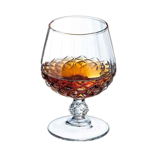 Cristal D'Arques Longchamp Brandy Stem Glass, 320ml