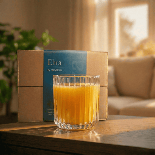 Elira Flute Premium glasses, Set of 6, 300ml