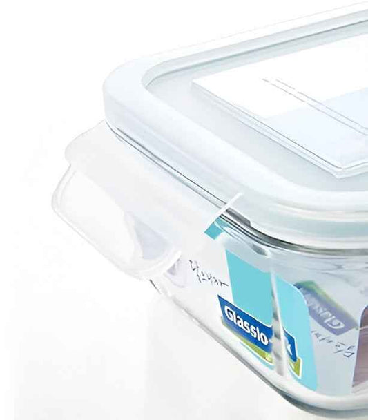 GlassLock Korea Food Container, Rectangle, 2000ml