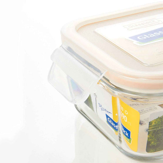 GlassLock Korea Food Container, Square, 2600ml