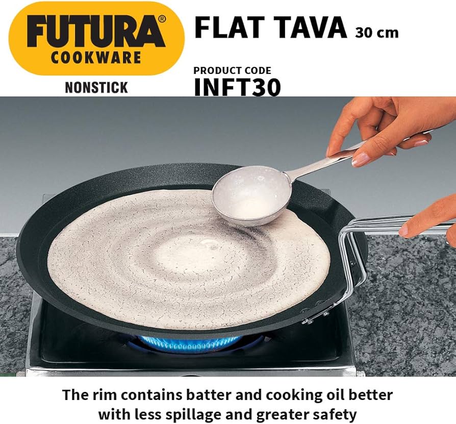 Hawkins Futura Non-Stick Dosa Tawa, 30cm Tawa