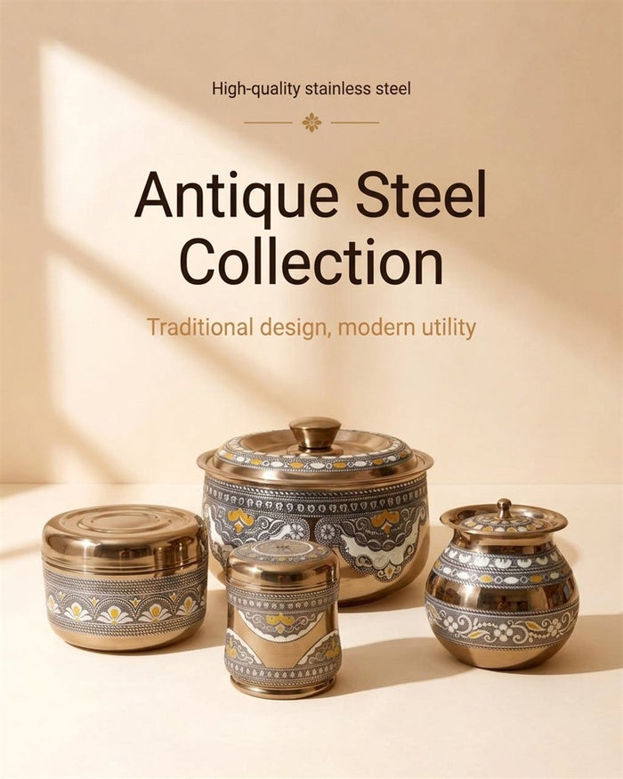 Antique steel collection