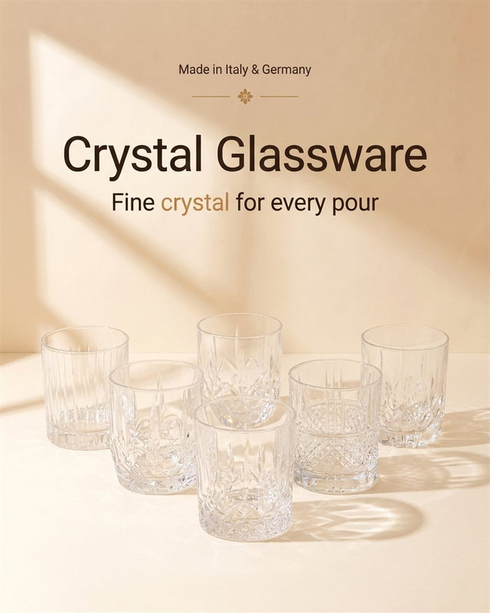 Crystal glassware