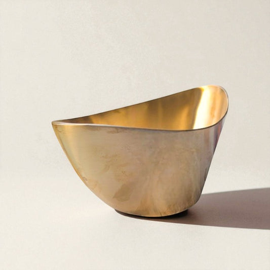 Kansa Boat Handi, Matte finish, Large size