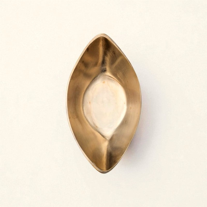 Kansa Boat Handi, Matte finish, Large size