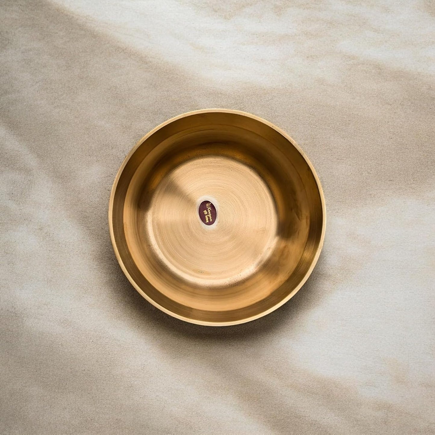 Kansyam pure bronze tope patila 750ml with a smooth, polished finish for cooking and serving