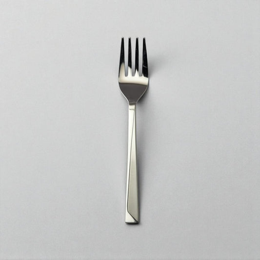 Kishco cutlery Olympus Dinner Fork with sleek modern design in polished stainless steel