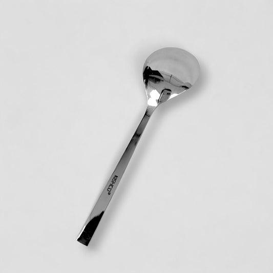 Kishco Cutlery Olympus Serving Spoon Round stainless steel serving spoon with long handle