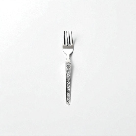 Kishco Cutlery Parma Baby Fork with ornate handle design ideal for baby's use