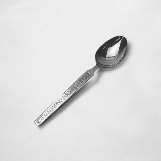Kishco Cutlery Parma Serving Spoon Oval stainless steel with decorative handle design