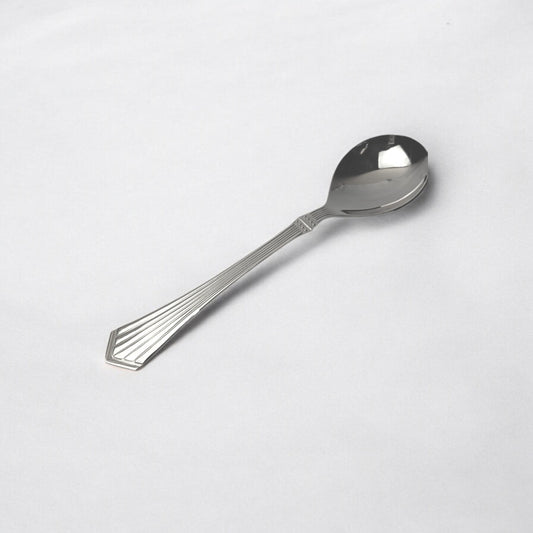 Kishco Cutlery Symphony Serving Spoon Round Large stainless steel serving spoon with elegant handle design