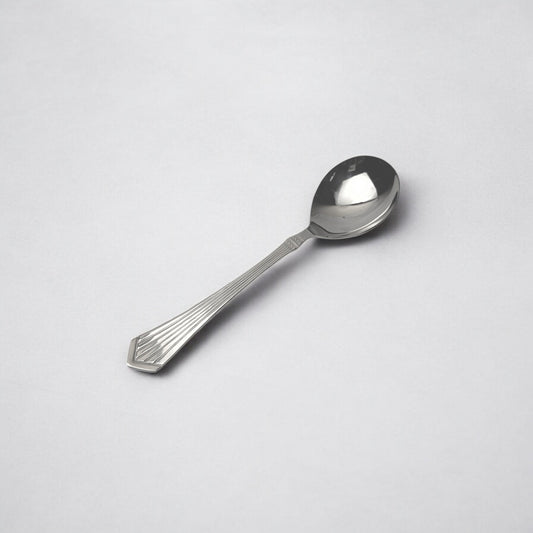 Kishco Cutlery Symphony Serving Spoon Round Small stainless steel serving spoon with elegant handle design