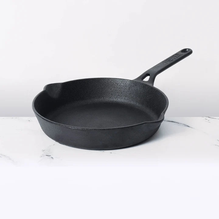 Meyer Pre-Seasoned Cast Iron Frypan, 24cm Frying Pan