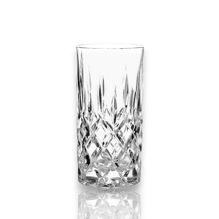 Nachtmann Noblesse Cocktail Glass Tumbler with elegant diamond cut design for stylish beverages