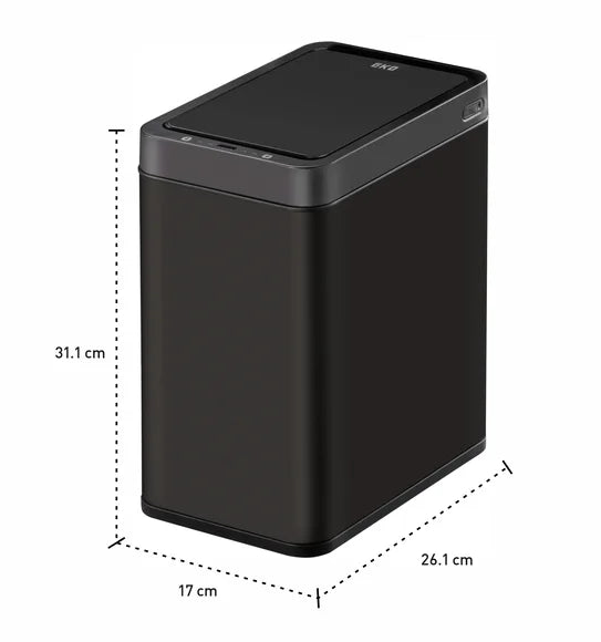 Obsessions Eko Bravia Sensor Bin 7L, Black
