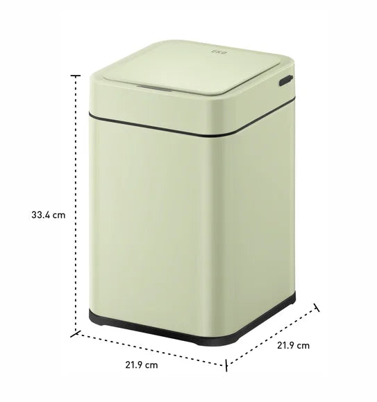 Obsessions Eko Echo Sensor Bin 10L, Green