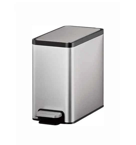 Obsessions Eko Eco Casa II Dustbin 3+3L, Metallic