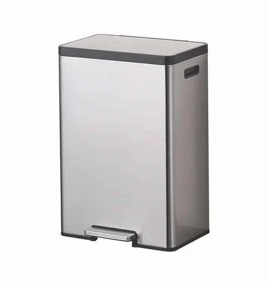 Obsessions Eko Eco Casa II Dustbin 45L, Metallic