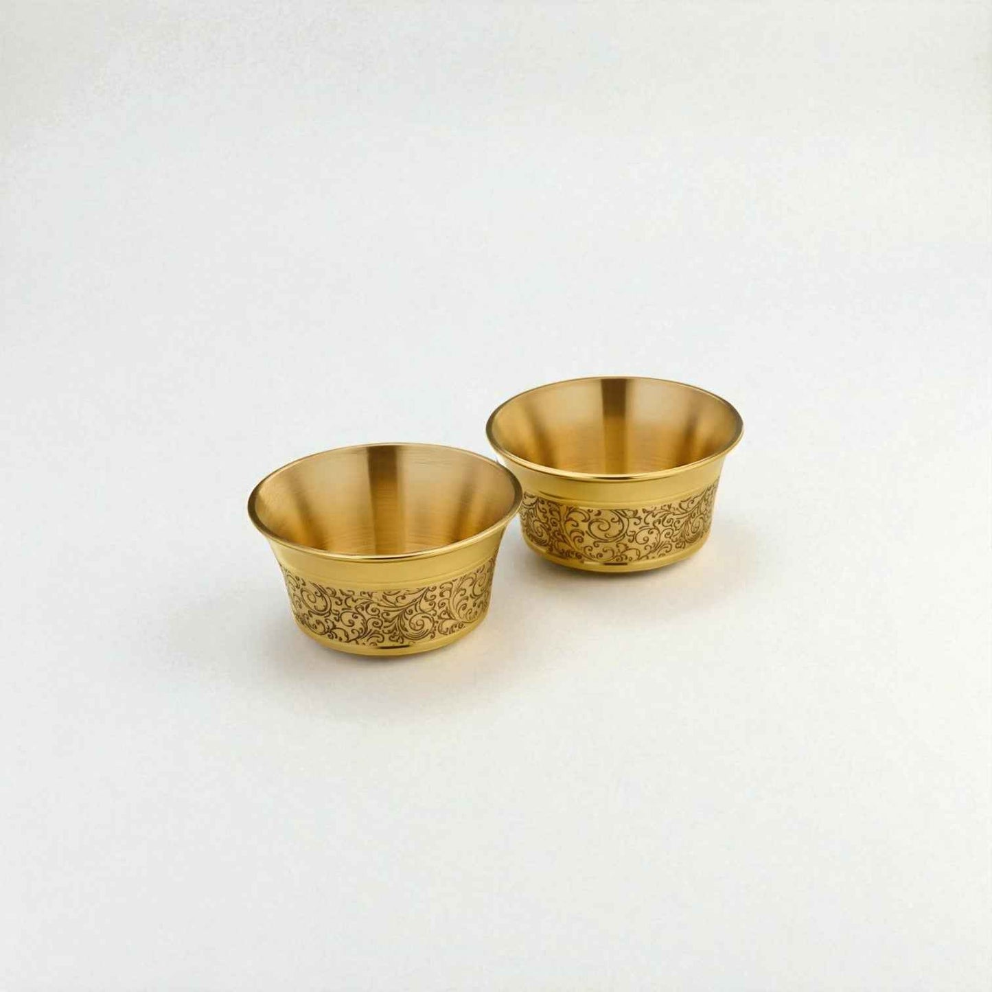 Good Luck Pure Brass Thali Dinner Set, 6 pcs