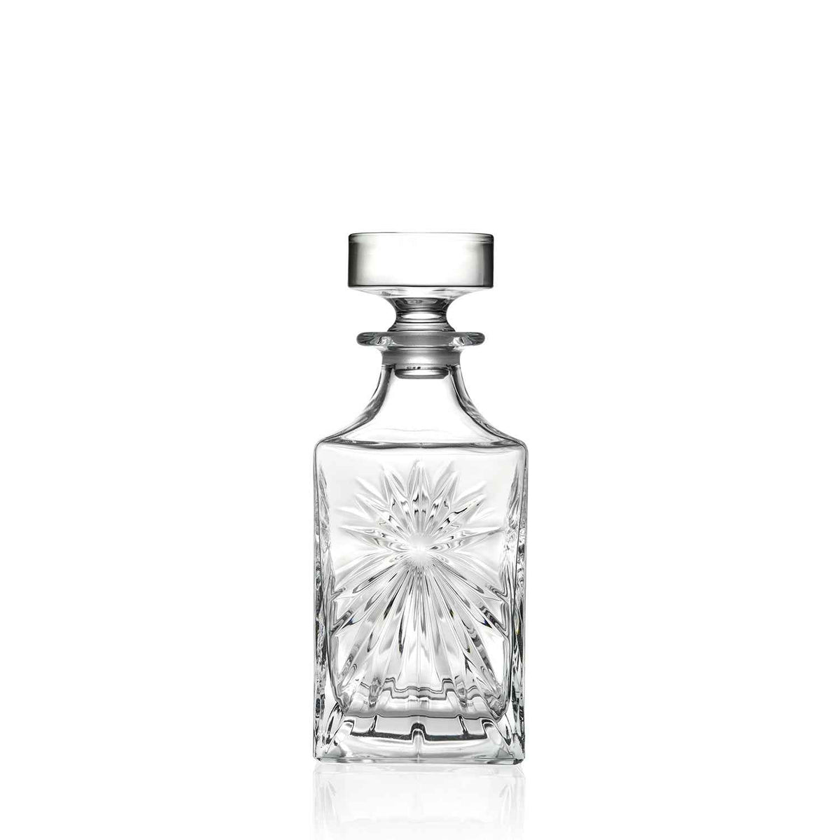 RCR Oasis Crystal Glass Whiskey Decanter Bottle, 850ml