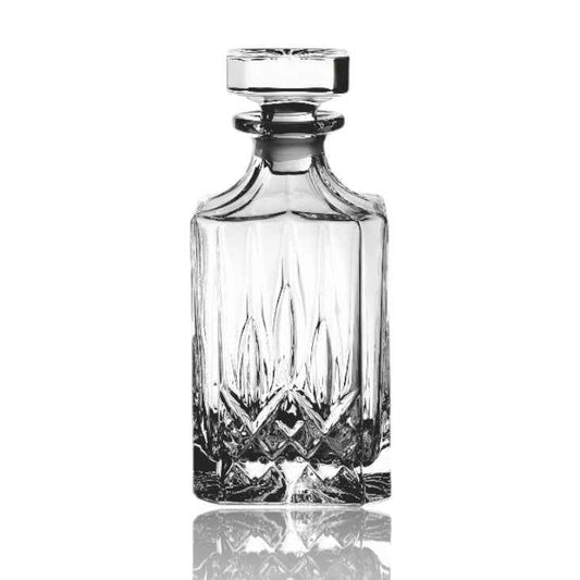 RCR Opera Crystal Glass Whiskey Decanter Bottle, 750ml