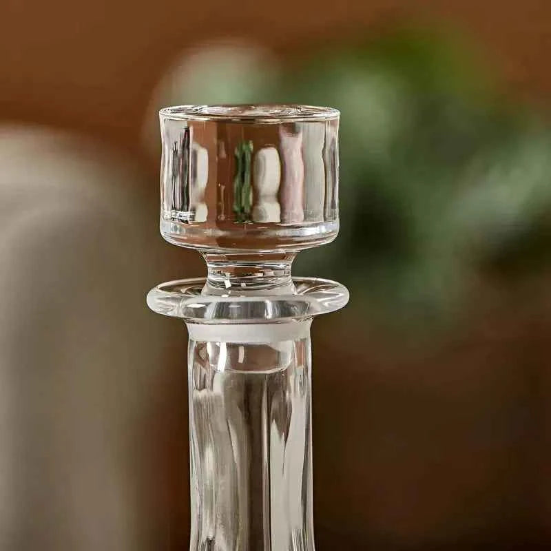 RCR Tattoo Round Crystal Glass Whiskey Decanter Bottle , 960ml