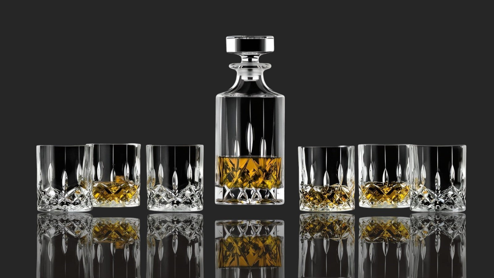 RCR crystal glasses opera banner collection