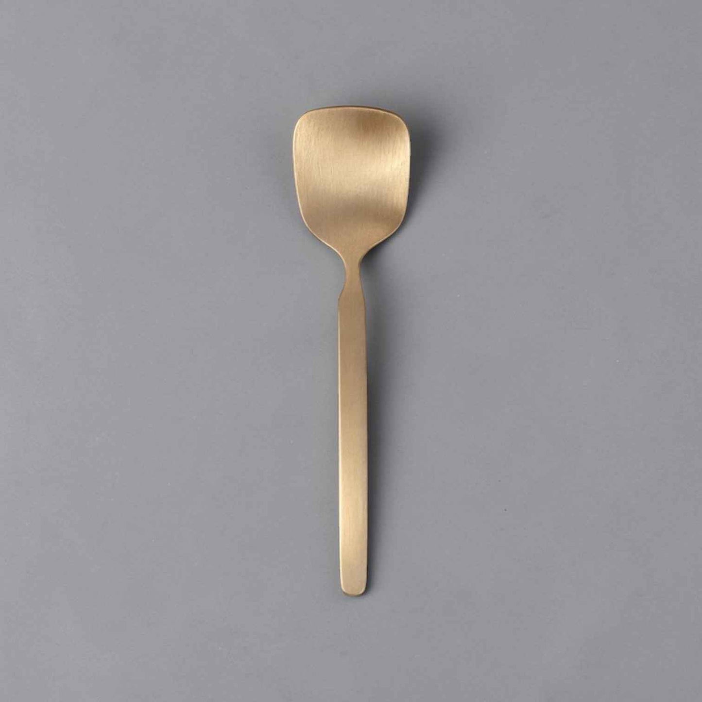 Pure Kansa Serving Spoon Farsan, Matte Finished