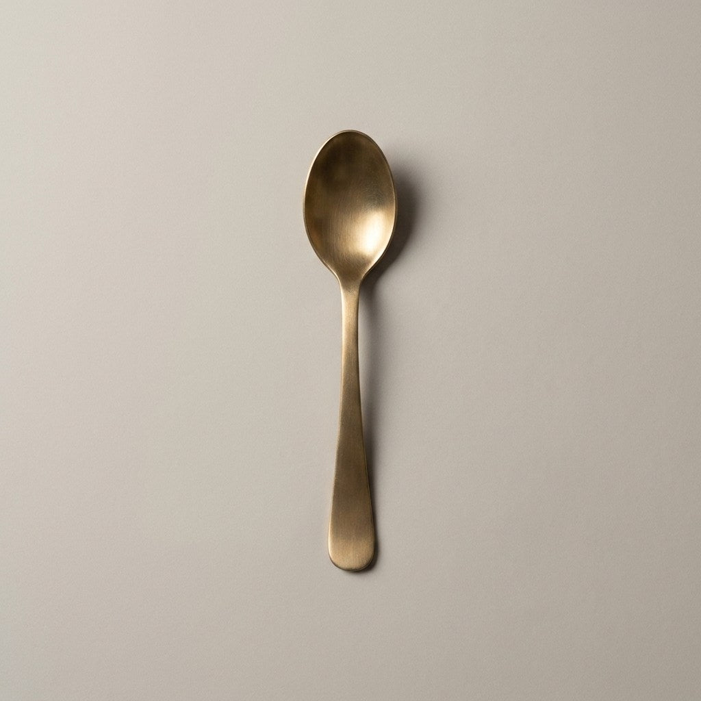 Pure Kansa Small Spoon, Matte Finished