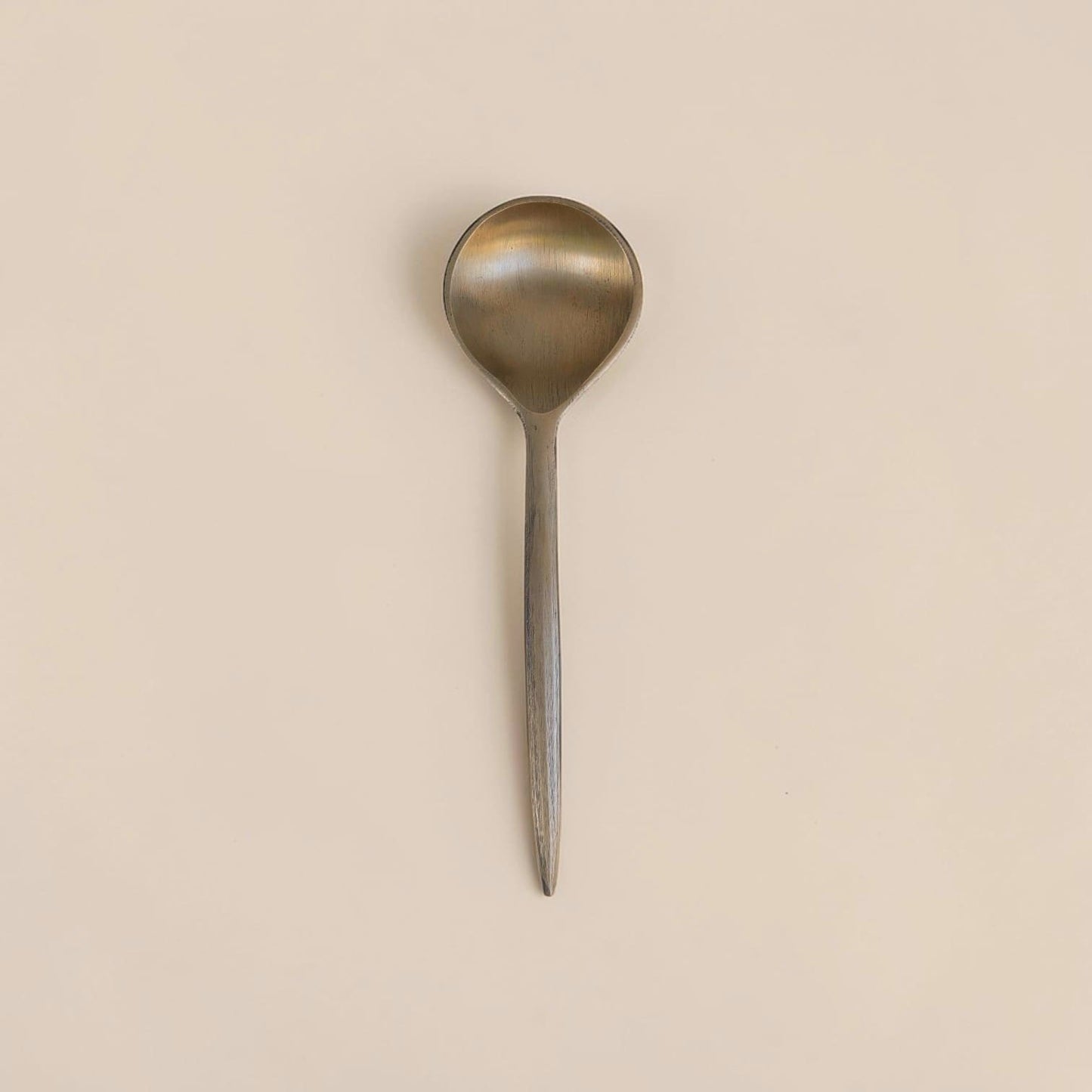 Pure Kansa Serving Spoon Roman, Matte Finished