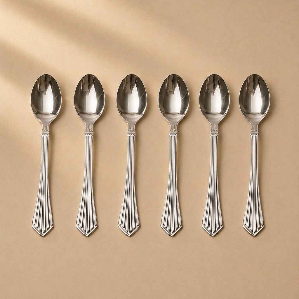 Kishco Cutlery Symphony Stainless Steel Soup Spoon, Set of 6