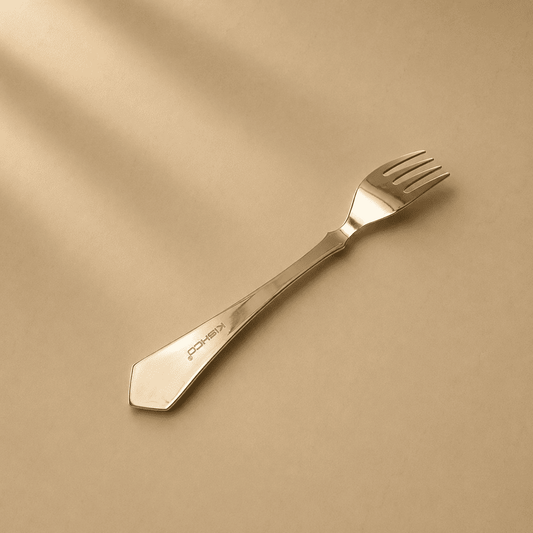 Kishco Cutlery Symphony Stainless Steel Dinner / Dessert Fork, Set of 6