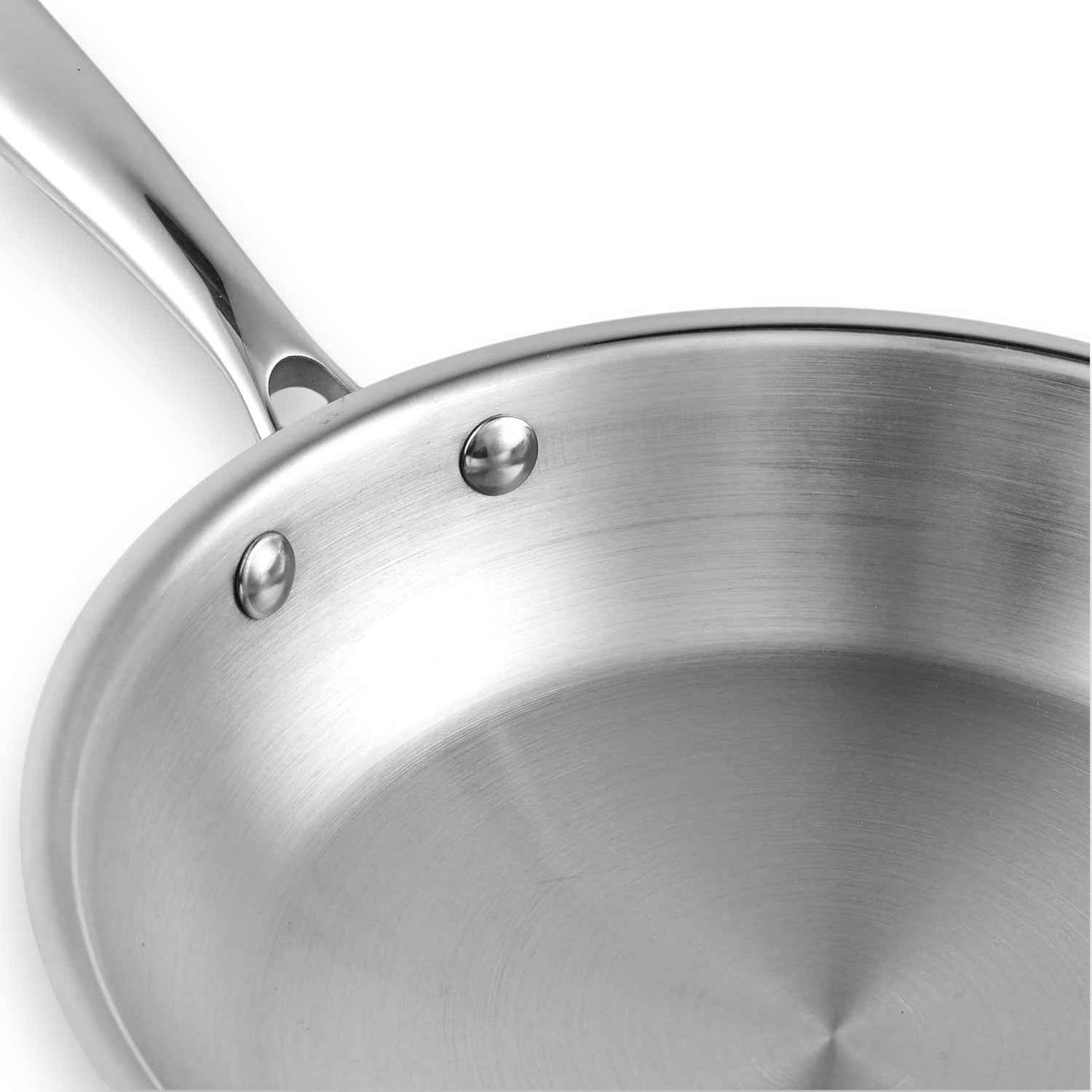 Vinod Platinum Triply Stainless Steel Frypan, 24cm