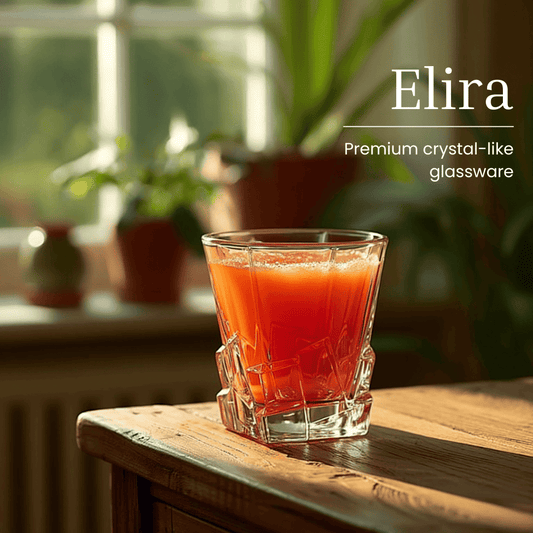 Elira Lucent Premium glasses, Set of 6, 300ml