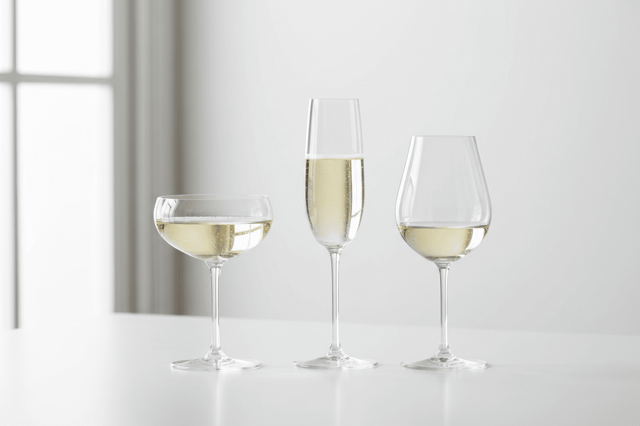 A Guide to Different Types of Champagne Glasses: Elevate Your Home Bar