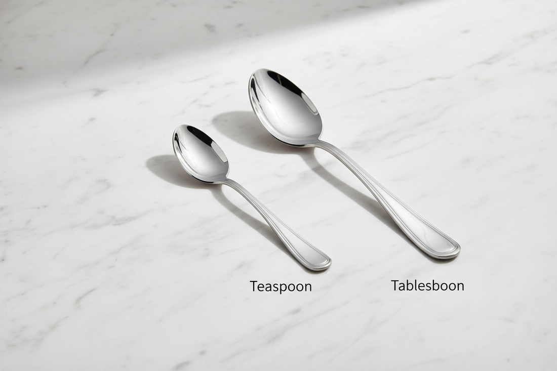 Spooning Differences Understanding Essential Differences Between Teaspoons & Tablespoons ...
