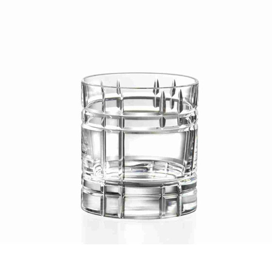 RCR Any DOF crystal tumbler on white background