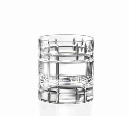 RCR Any DOF crystal tumbler on white background
