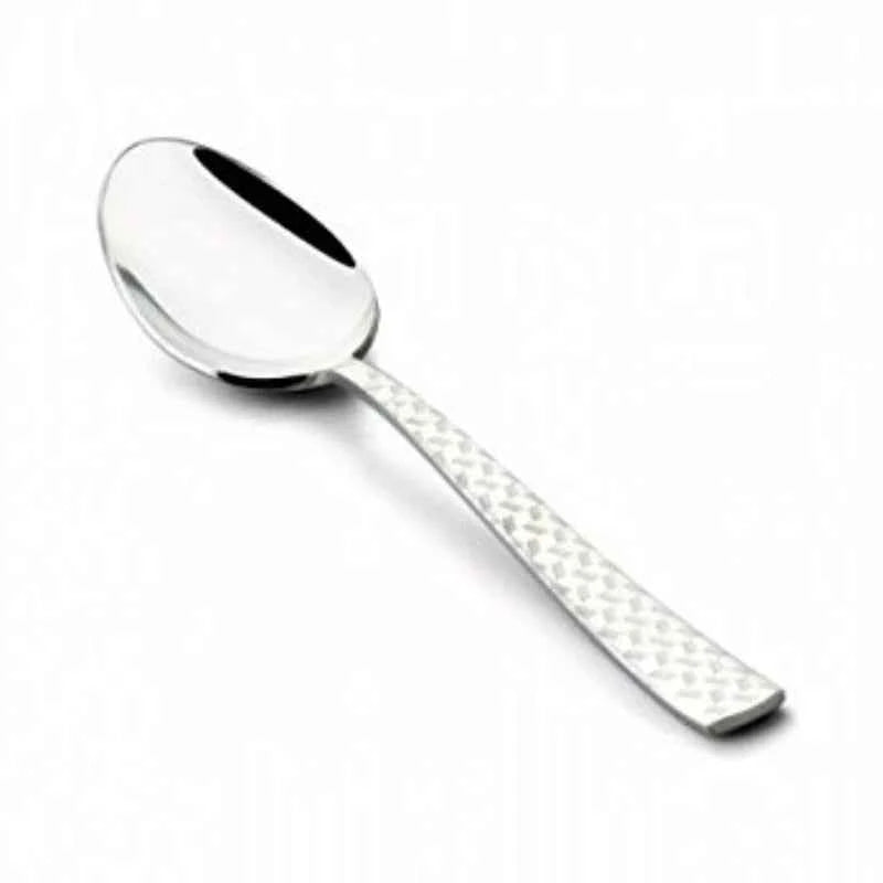 FnS Rhombo 1 pc Serving Spoon Large, Hammered Finish