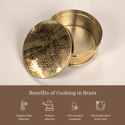 Tamira Pure Brass Roti Pot