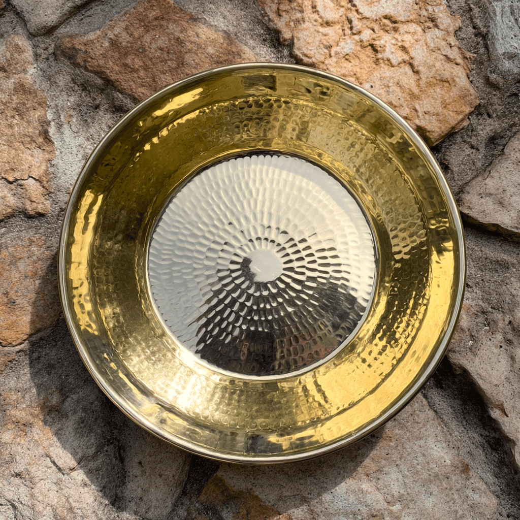 Tamira Pure Brass Paraat. Large