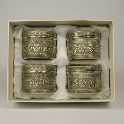 Retro Jar Set of 4 with Gift Box by Lily